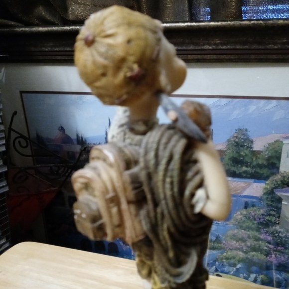 THE BEACHCOMERS COASTAL⛵🐧10.5",LIFE RESIN FIGURINE 1989 DECOR. - Picture 12 of 16